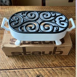 Vintage Staub Rechaud Warmer